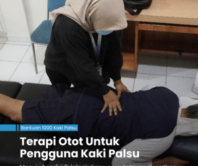Terapi Otot Untuk Pengguna Kaki Palsu