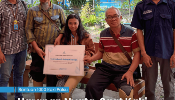 Harapan Nyata, Saat Kaki Palsu Bawa Langkah Baru